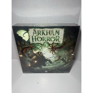 ARKHAM HORROR 3rd Edition Board Game NEW IN SHRINK Ding & Dent FFG 2018